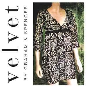Velvet by Graham & Spencer Silk Mini Dress